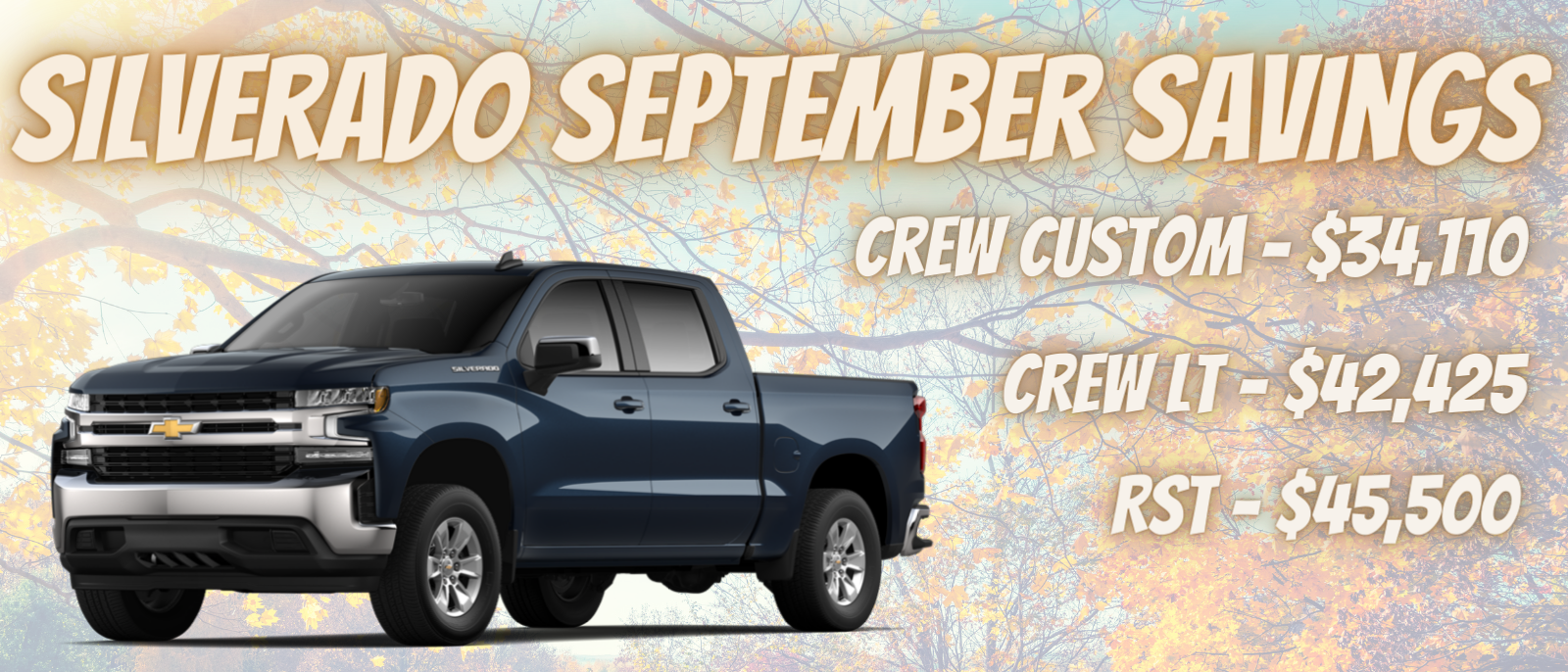Silverado Sale